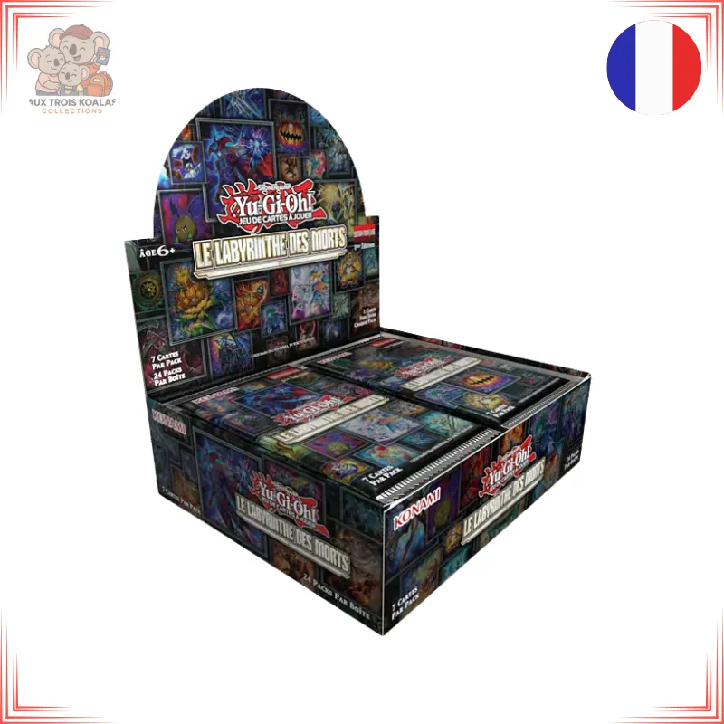 Yu-Gi-Oh! - Display 24 Boosters - Le Labyrinthe des Morts