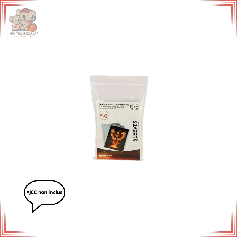 [69080] Phoenix Shield - 100 sleeves de protection standard 66 × 92 mm