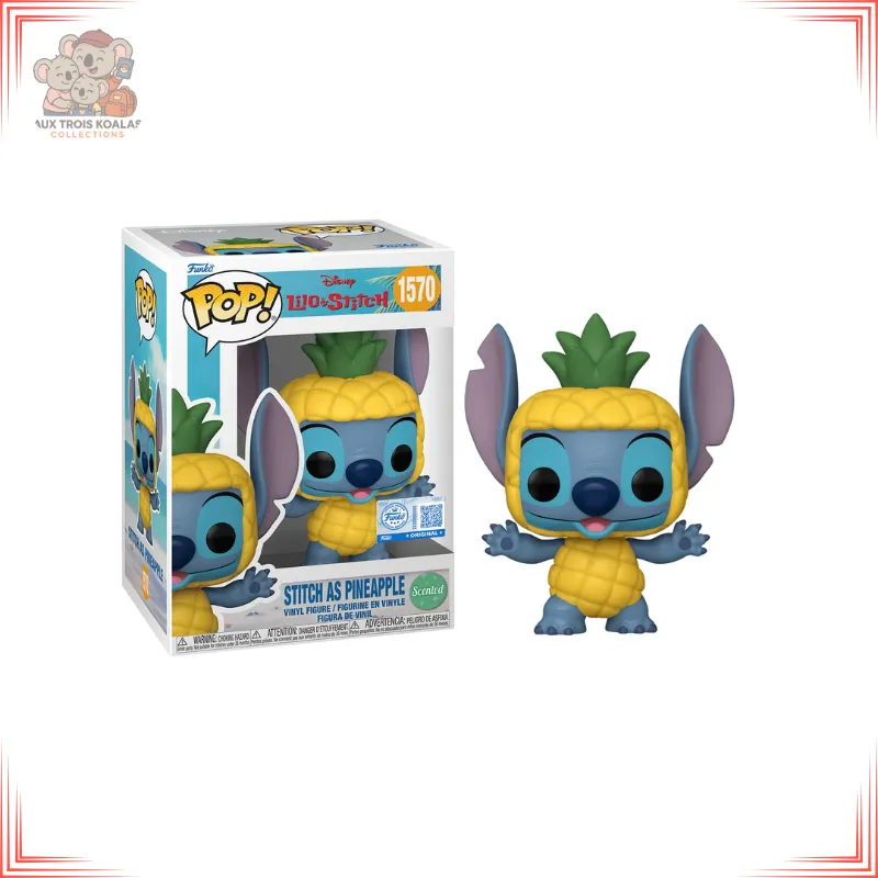 [POP237726] Lilo et Stitch - POP Disney N° 1570 - Stitch as Pineapple (SC)