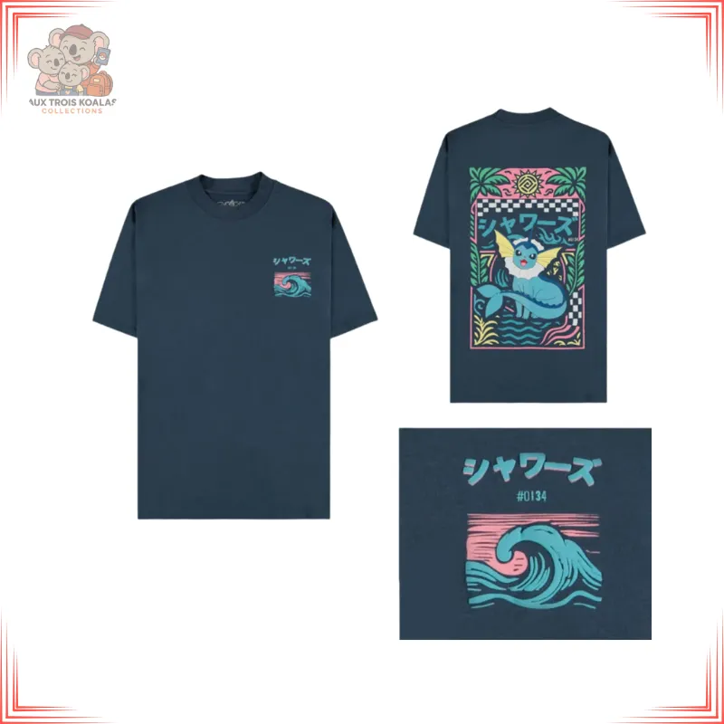 [251375] Pokémon - Aquali - T-Shirt Loose Fit Homme (L)