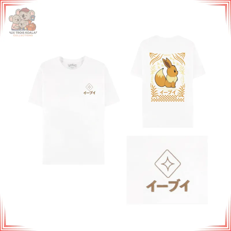 [251363] Pokémon - Evoli - T-Shirt Loose Fit Homme (L)