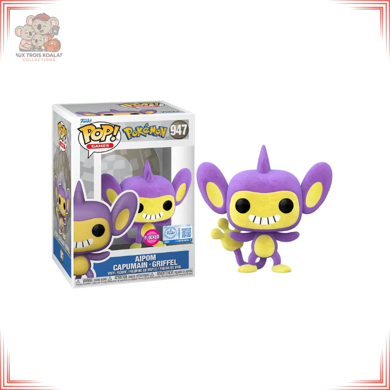 [POP235152] Pokémon - POP Games N° 947 - Capumain (Flocked)