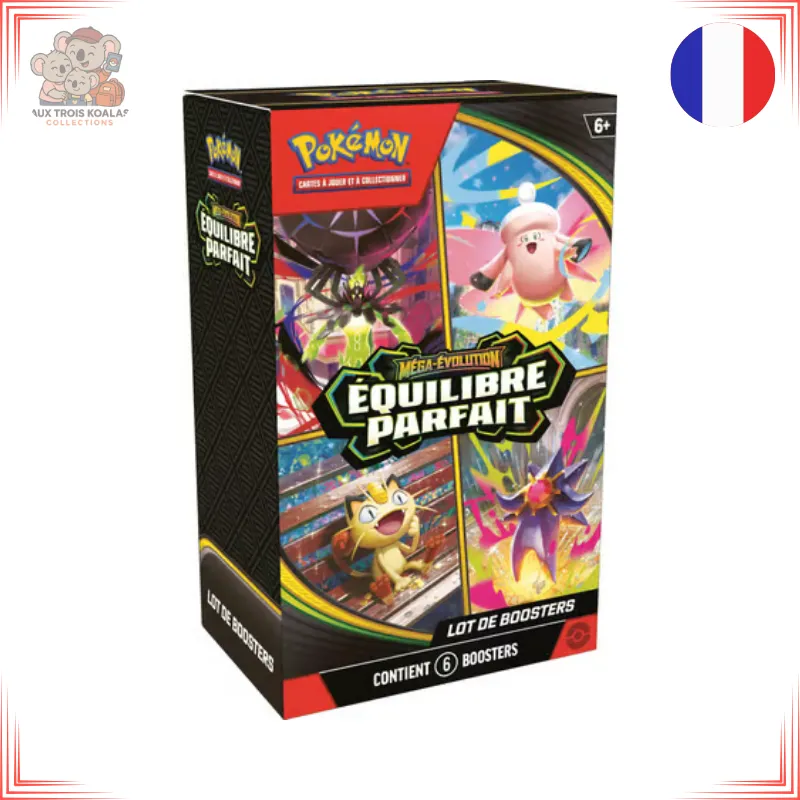 Pokémon - Bundle 6 Boosters - ME03 Équilibre Parfait
