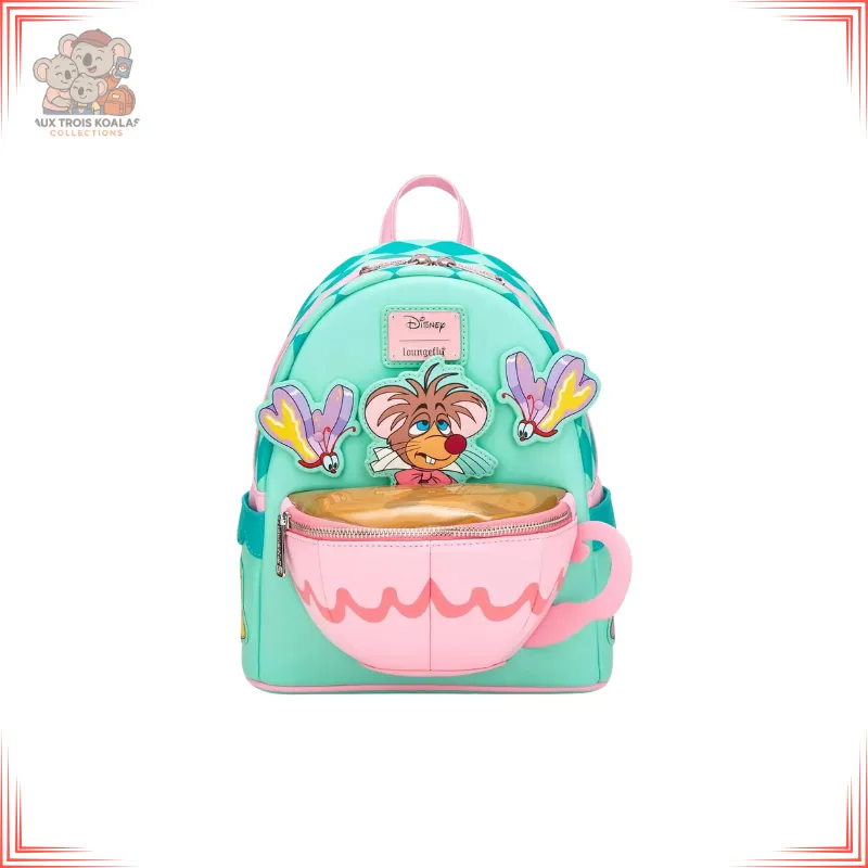 [LOU254291] Alice Au Pays Des Merveilles - Teacup Mouse - Mini Sac à Dos Loungefly "Exclusive"