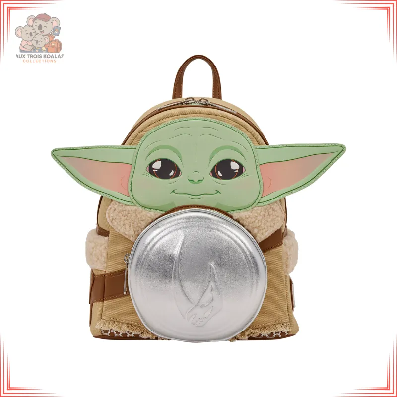 [LOU247419] The Mandalorian - Grogu et Anzellan - Mini Sac à Dos Loungefly