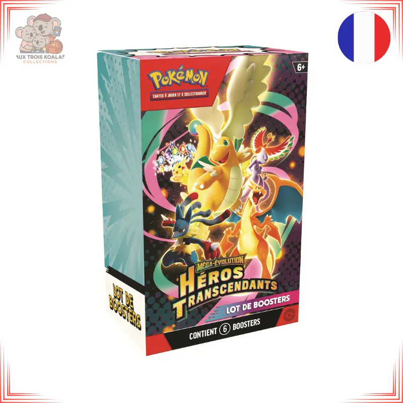 Pokémon - Bundle 6 boosters - ME2.5 Héros Transcendants