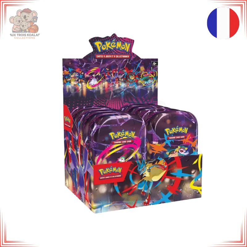 Pokémon - Display 10 Mini Tin - ME01 Méga-Évolution
