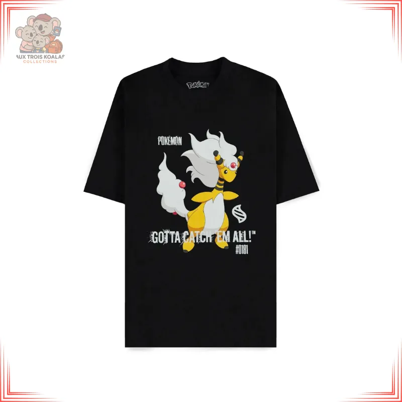 Pokémon - Mega Pharamp - T-Shirt Loose Fit Homme (L)