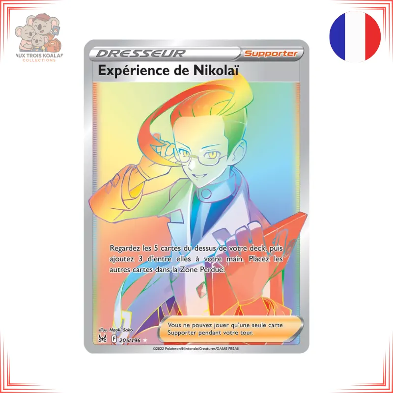 Pokémon - Expérience de Nikolaï 205/196 - Origine Perdue