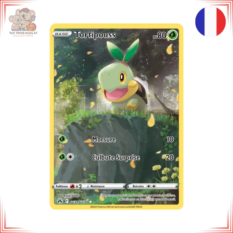 [CRZ GG31] Pokémon - Tortipouss GG31/GG70 - Zénith Suprême