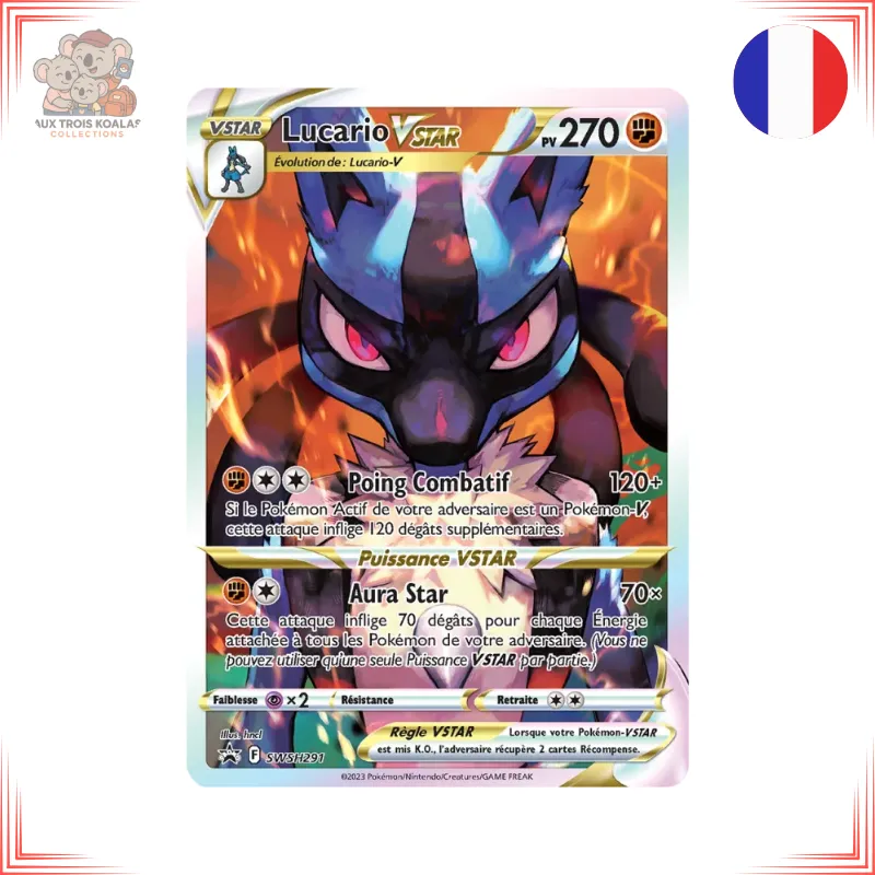 [SWSH 291] Pokémon - Lucario VSTAR SWSH291 - SWSH Black Star Promos
