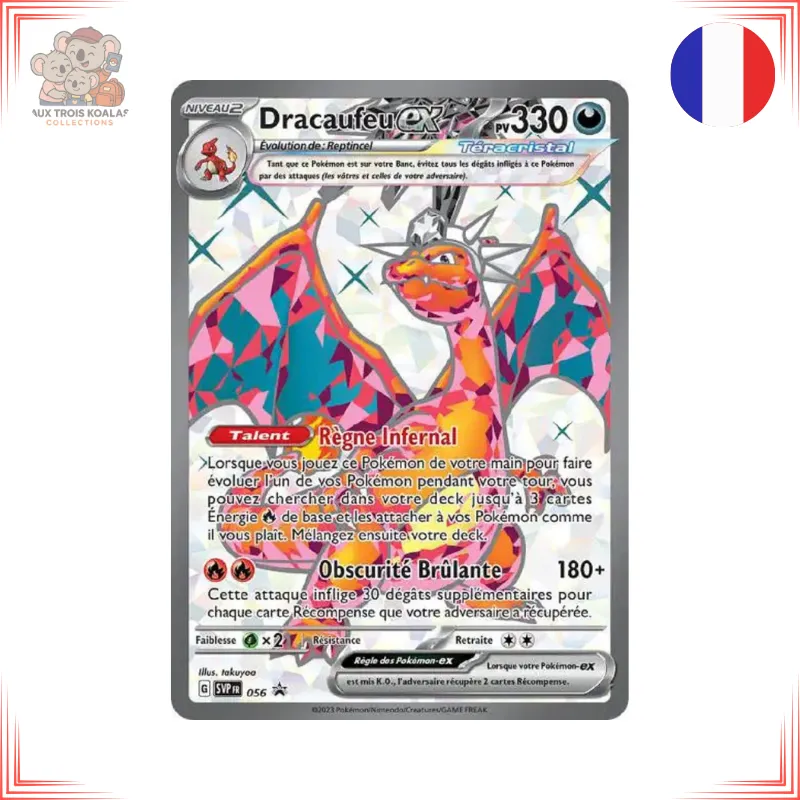 [SVP 056] Pokémon - Dracaufeu ex 056 - SV Black Star Promos