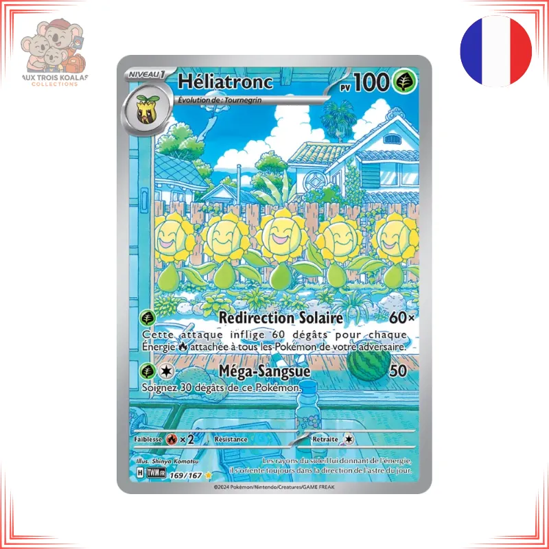 Pokémon - Héliatronc 169/167 - Mascarade Crépusculaire