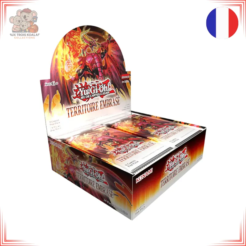 Yu-Gi-Oh! - Display 24 Boosters - Territoire Embrasé