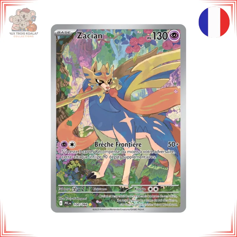 Pokémon - Zacian 100/094 - Flammes Fantasmagoriques