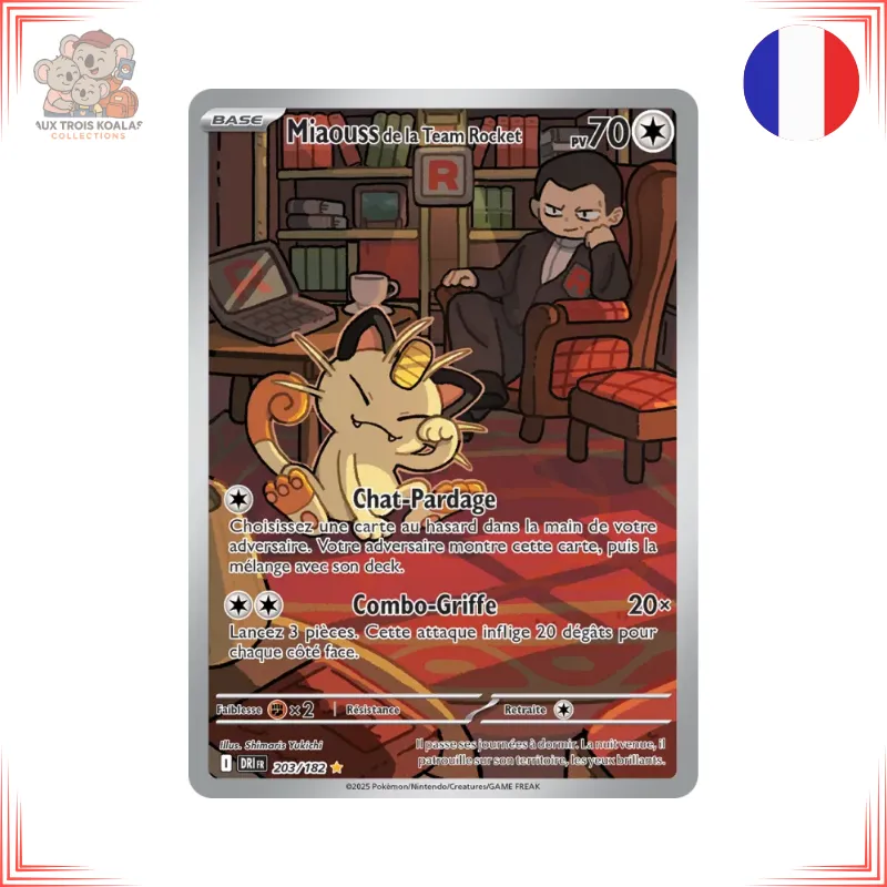 Pokémon - Miaouss de la Team Rocket 203/182 - Rivalités Destinées