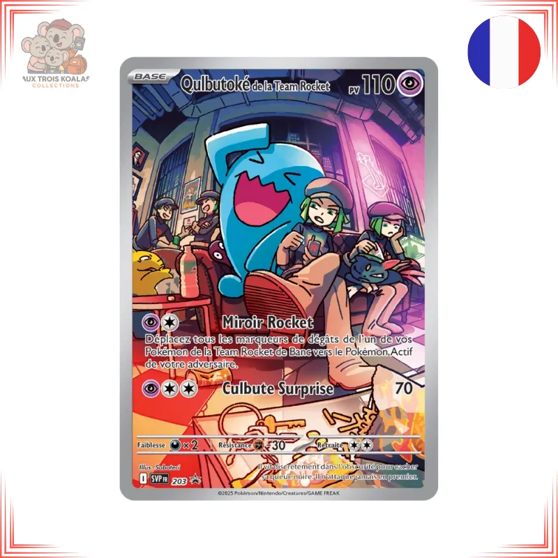 Pokémon - Qulbutoké de la Team Rocket (SVP 203) - SV Black Star Promos
