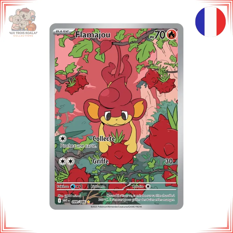 Pokémon - Flamajou 099/086 - Flamme Blanche
