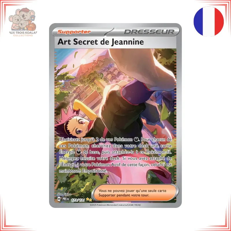 [PRE 173] Pokémon - Art Secret de Jeannine 173/131 - Évolutions Prismatiques