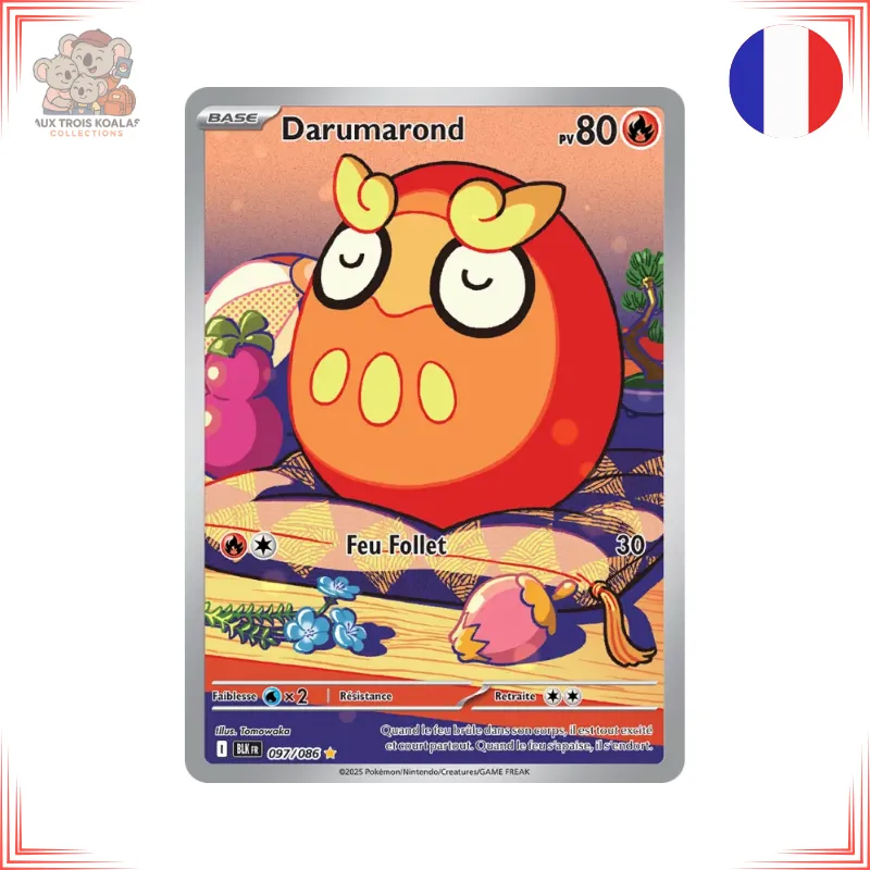 Pokémon - Darumarond 097/086 - Foudre Noire