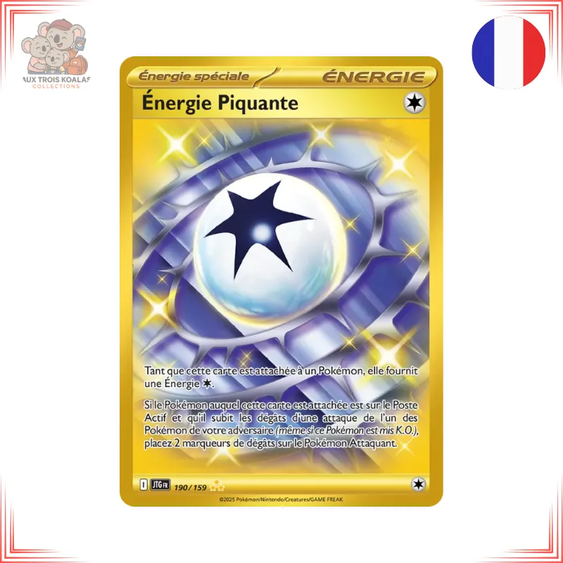 Pokémon - Énergie Piquante 190/159 - Aventures Ensemble