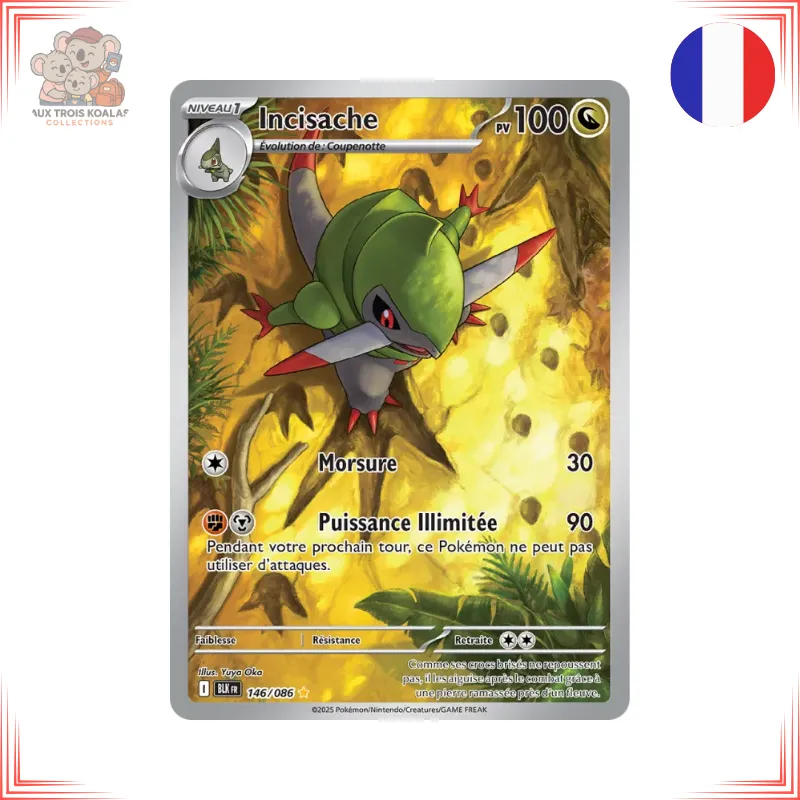 Pokémon - Incisache 146/086 - Foudre Noire