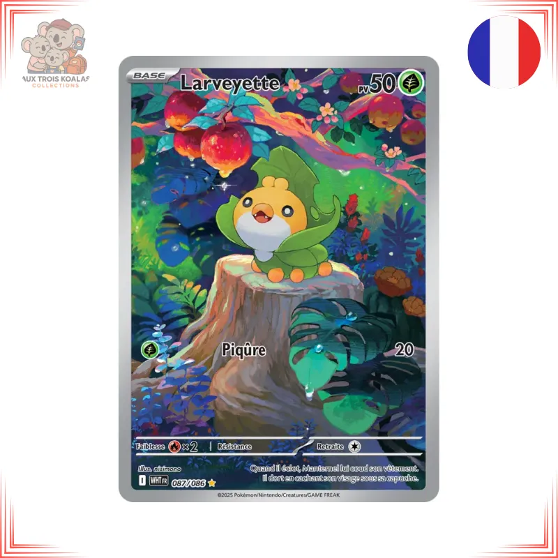 Pokémon - Larveyette 087/086 - Flamme Blanche