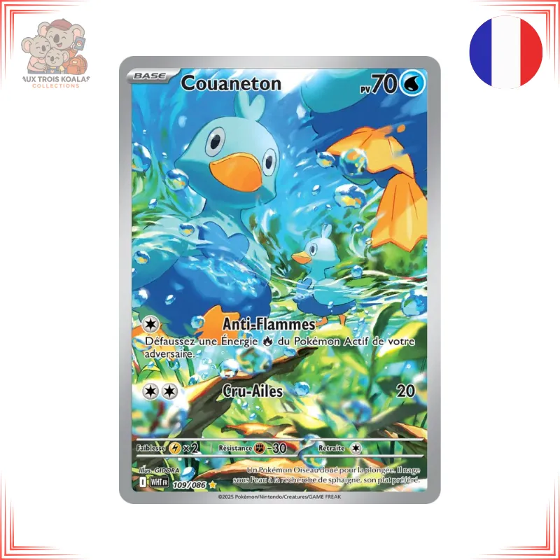 Pokémon - Couaneton 109/086 - Flamme Blanche