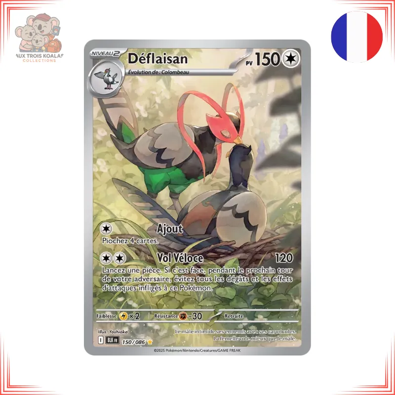Pokémon - Déflaisan 150/086 - Foudre Noire