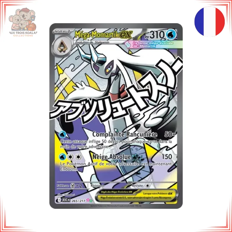 Pokémon - Mega Momartik ex 265/217 - Héros Transcendants