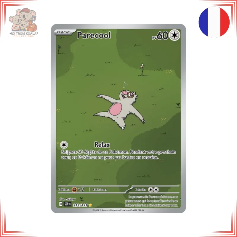Pokémon - Parecool 212/191 - Étincelles Déferlantes