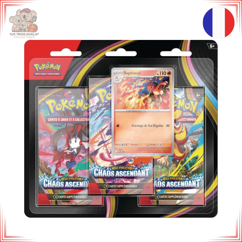 [POK254612] Pokémon - Tripack - ME04 Chaos Ascendant
