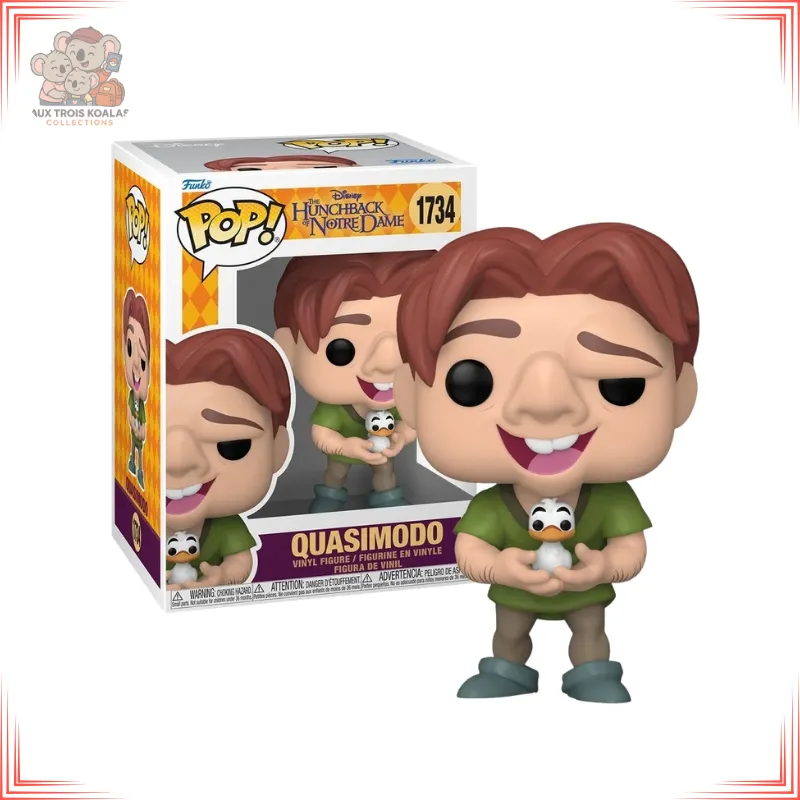 Le Bossu De Notre Dame - POP Disney N° 1734 - Quasimodo avec oiseau