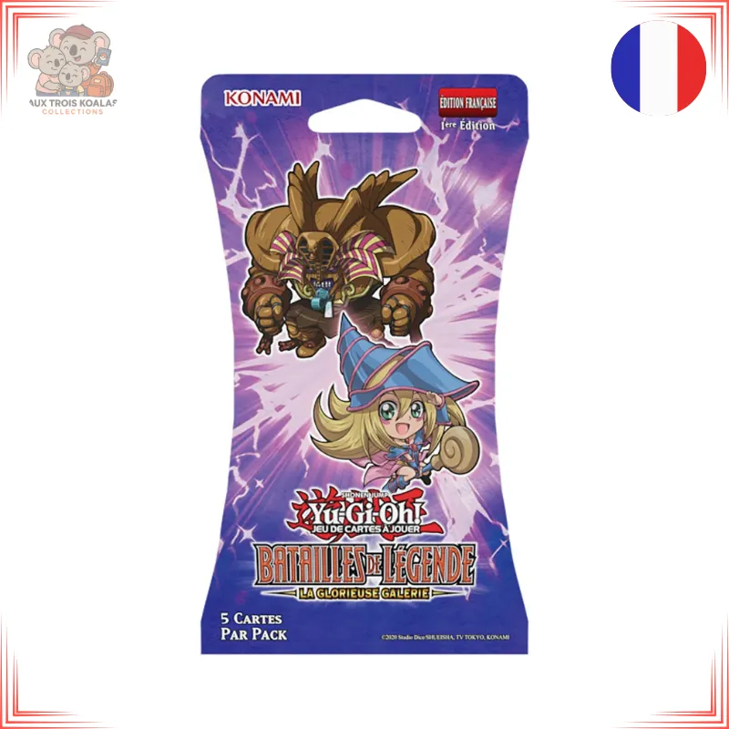 [YGO167055] Yu-Gi-Oh! - Blister 1 Booster - Batailles de Légende : La Glorieuse Galerie