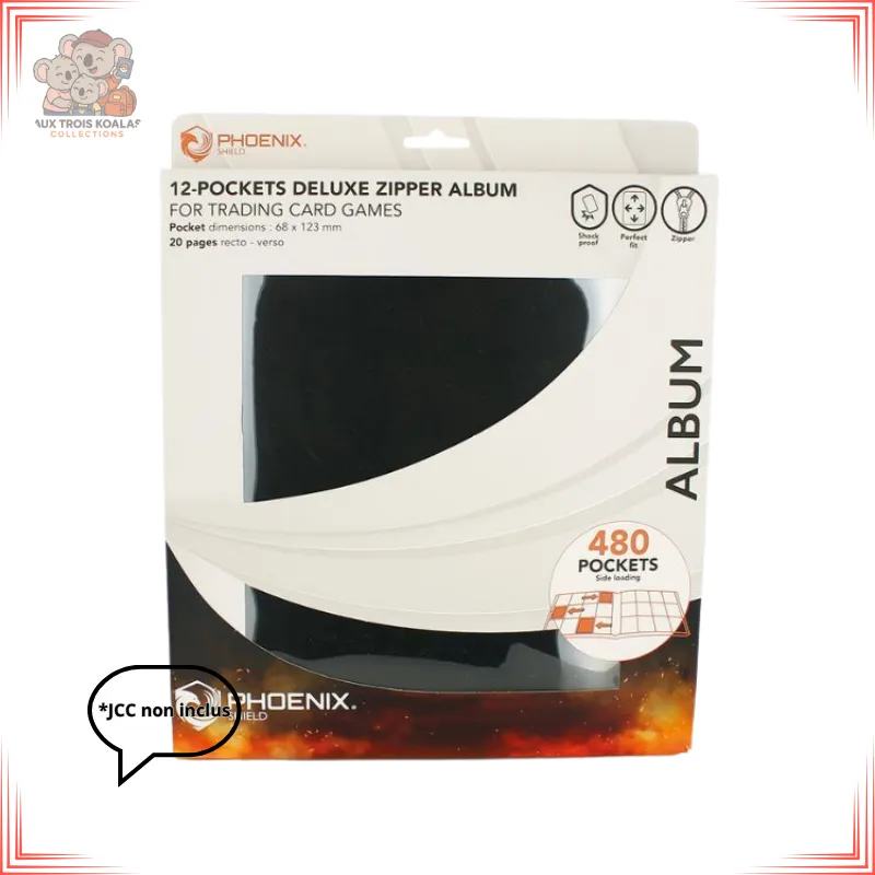 Phoenix Shield - Album Deluxe Noir - 480 Cartes
