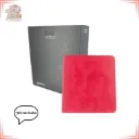Phoenix Shield - Classeur Prestige zippé à anneaux en velours rouge - 900 cartes