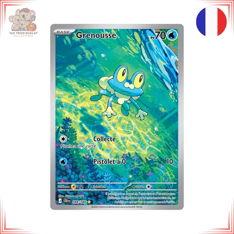 Pokémon - Grenousse 088/086 - Chaos Ascendant