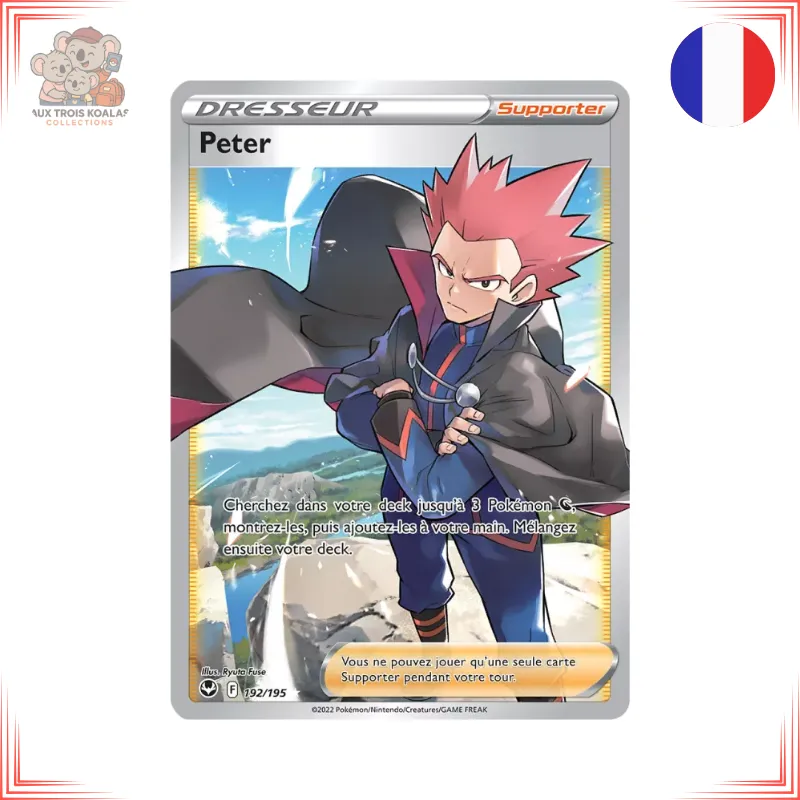 Pokémon - Peter 192/195 - Tempête Argentée