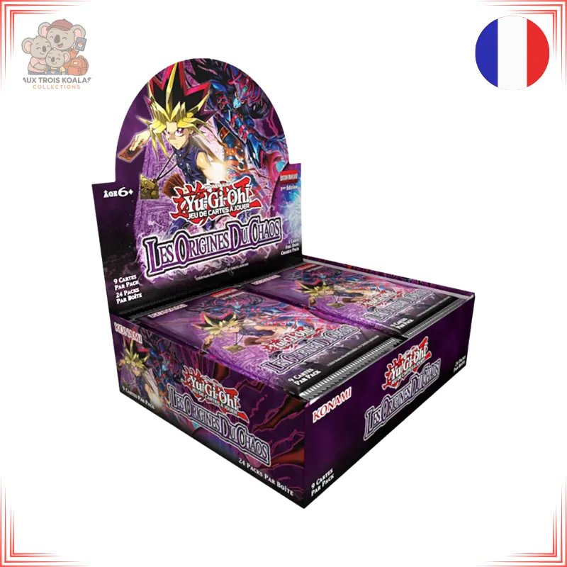 Yu-Gi-Oh! - Display 24 Boosters - Les Origines du Chaos