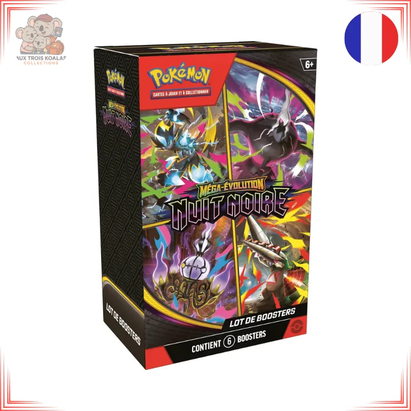 Pokémon - Bundle 6 Boosters - ME05 Nuit Noire