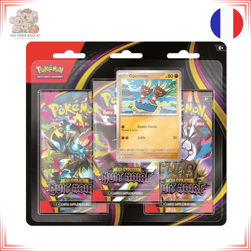 Pokémon - Tripack - ME05 Nuit Noire
