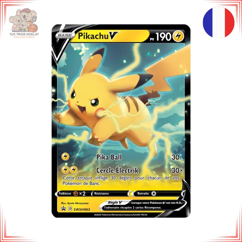 Pokémon - Pikachu V SWSH 063 - Black Star Promos