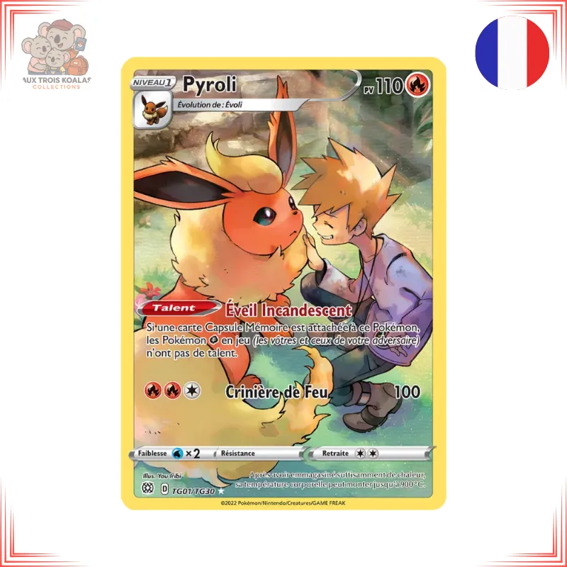 Pokémon - Pyroli TG01/TG30 - Stars Étincelantes