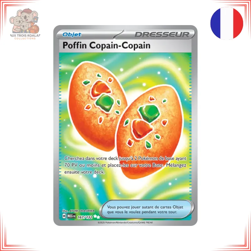 Pokémon - Poffin Copain-Copain 167/132 - Méga-Évolution