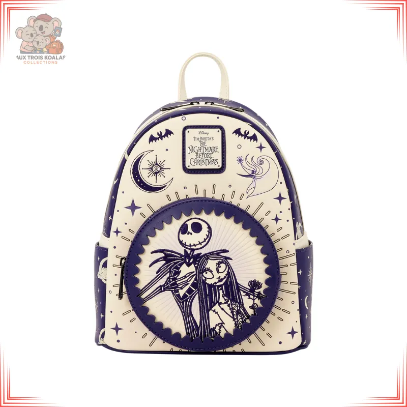NBX - Jack Skellington & Sally "Night Sky" - Mini Sac à Dos LoungeFly