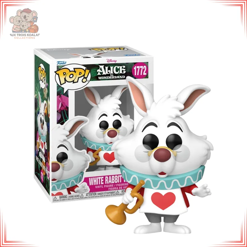 Alice au Pays des Merveilles - POP Disney N° 1772 - Lapin Blanc