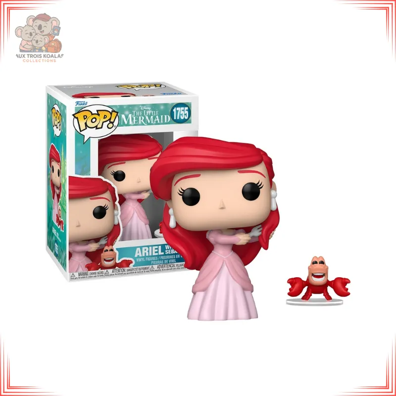 [POP251113] La Petite Sirène - POP & Buddy N° 1755 - Ariel avec Sébastien
