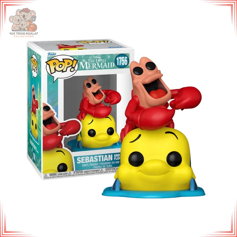[POP251114] La Petite Sirène - POP Disney N° 1756 - Sébastien & Polochon