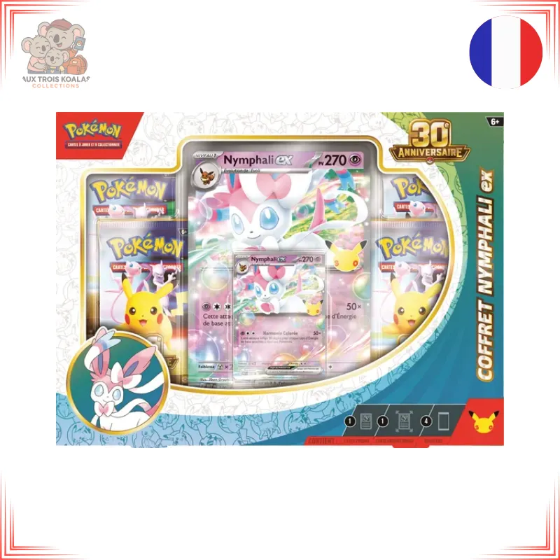 Pokémon - Coffret 30e Anniversaire - Nymphali-ex
