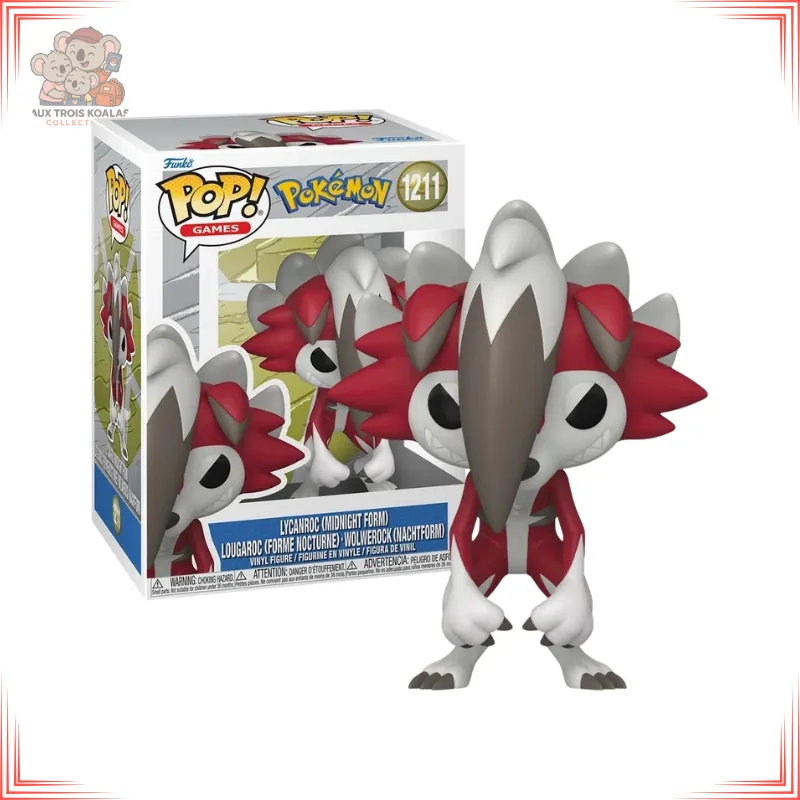 Pokémon - POP Games N° 1211 - Lougaroc (Forme Nocturne)